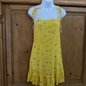 Yellow summer dress